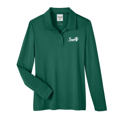 STEP Ladies Performance Long Sleeve Polo